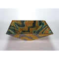 Gold Black Glass Sink Bowl