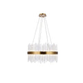 Gold Chandelier Clear Crystal