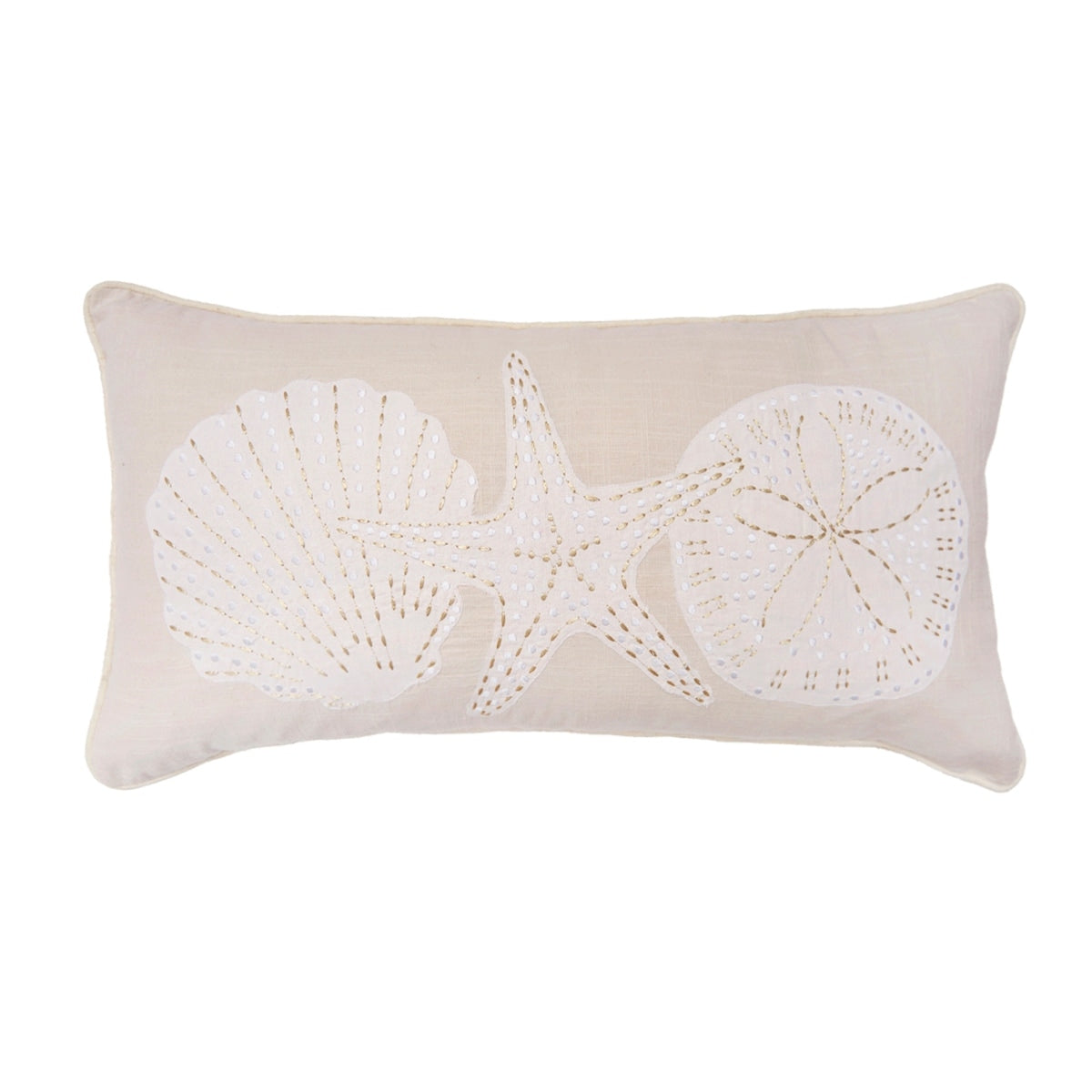 Gold Coast Multi Shells Pillow