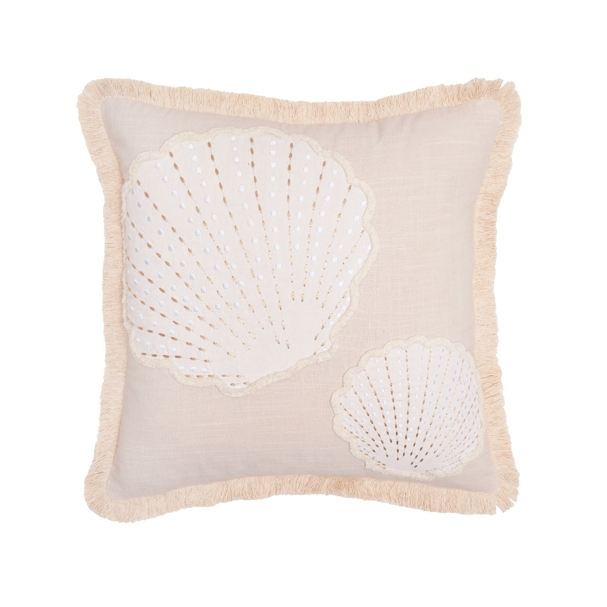 Gold Coast Scallop Shells Pillow