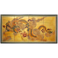 Gold Leaf Dragon In The Sky Silk Screen Painting China