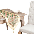 Gold Printed Holiday Christmas Runner