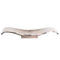 Silver Orchid Gold Scrolled Small Metal Tray Wall Art