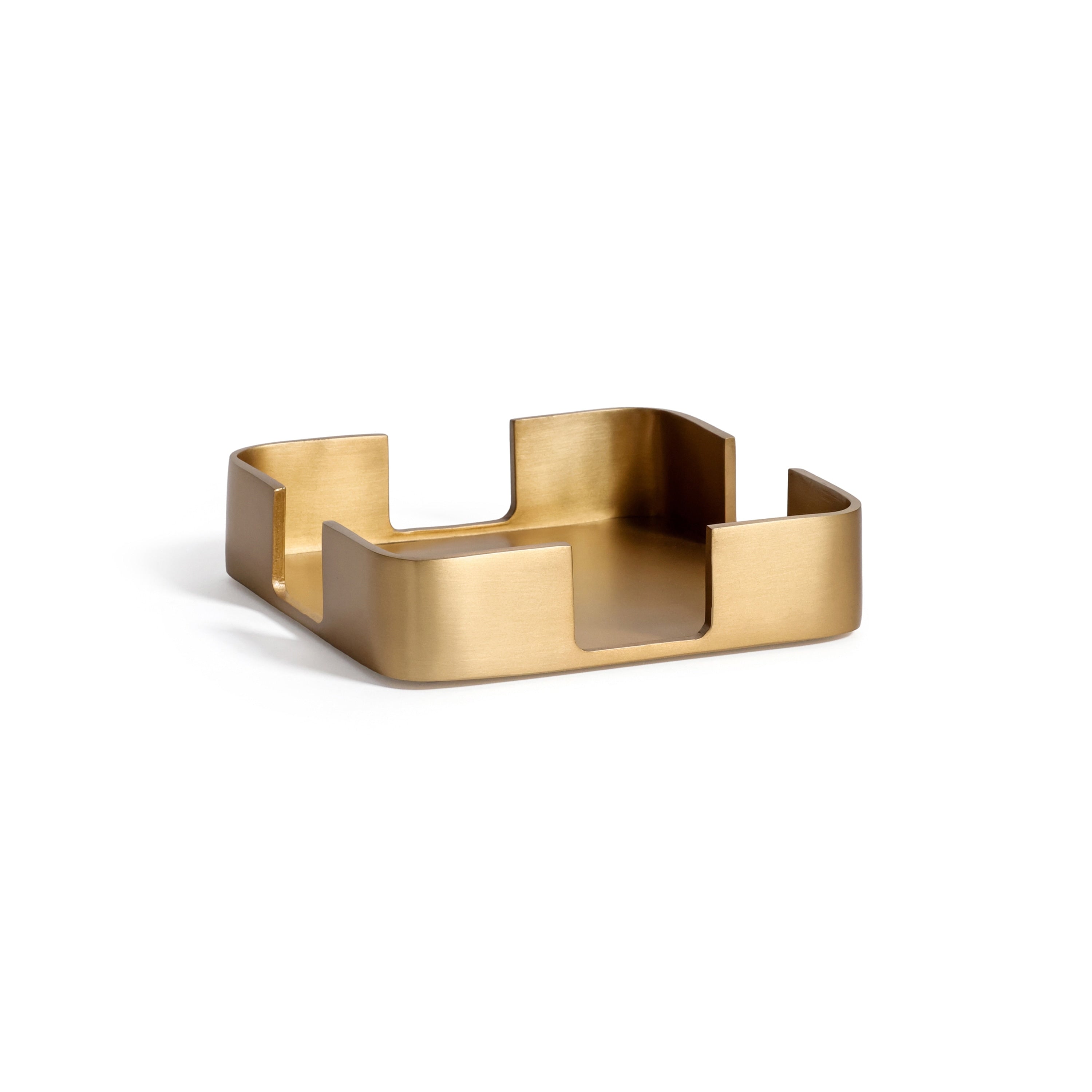 Gold Stainless Steel Cocktail Napkin Holder