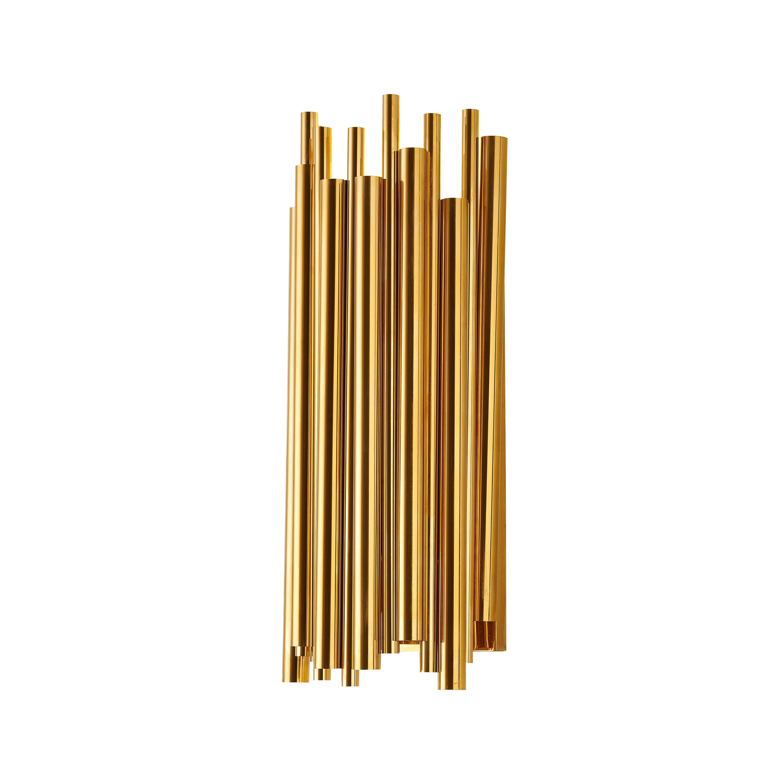 Gold Stainless Steel Wall Sconce