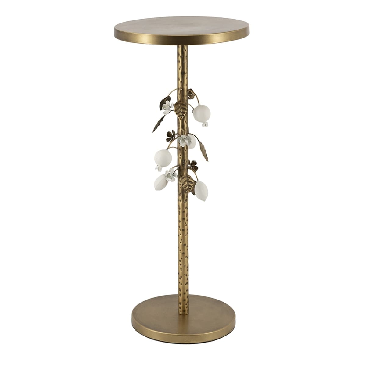 Gold White Tea Table Sofa Table Side Table For Living Room Simple End Table Accent Table Cocktail Table