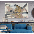 Golden Blush I Premium Gallery Wrapped Canvas