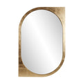 Golden Klimt Oval Mirror 48H X 31.5W X 1.5D