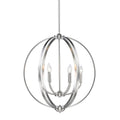 Golden Lighting Colson Pewter 6 Light Chandelier