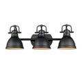 Golden Lighting Duncan 3 Light 25 Wide Bathroom Vanity Light