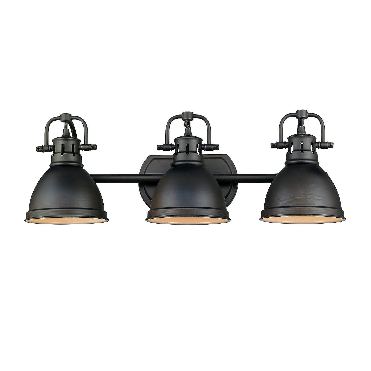 Golden Lighting Duncan 3 Light 25 Wide Bathroom Vanity Light