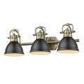 Golden Lighting Duncan 3 Light Bath Vanity Fixture