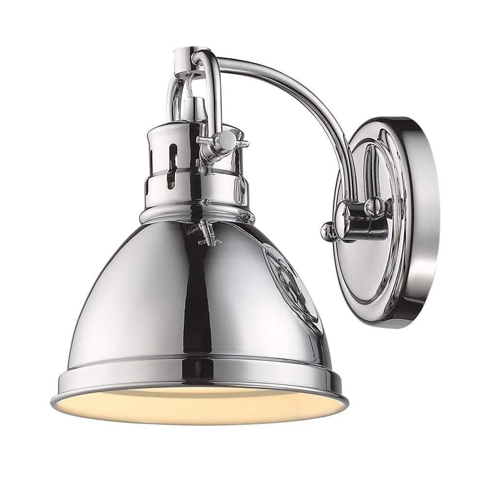 Golden Lighting Duncan Metal Shade 1 Light Bath Vanity