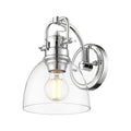 Golden Lighting Duncan Single Light 9 Tall Bathroom Sconce