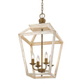 Golden Lighting Haiden Burnished Chesnut 4 Light Pendant