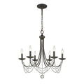 Golden Lighting Mirabella Gold Tone Steel 6 Light Chandelier