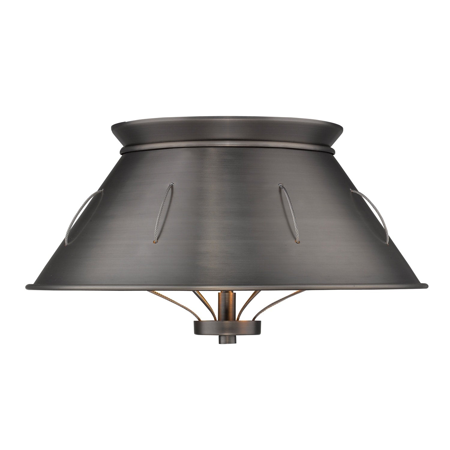 Golden Lightings Whitaker Flush Mount 7917 Fm As