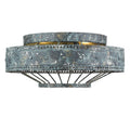 Golden Lightings Ferris 2 Light Flush Mount