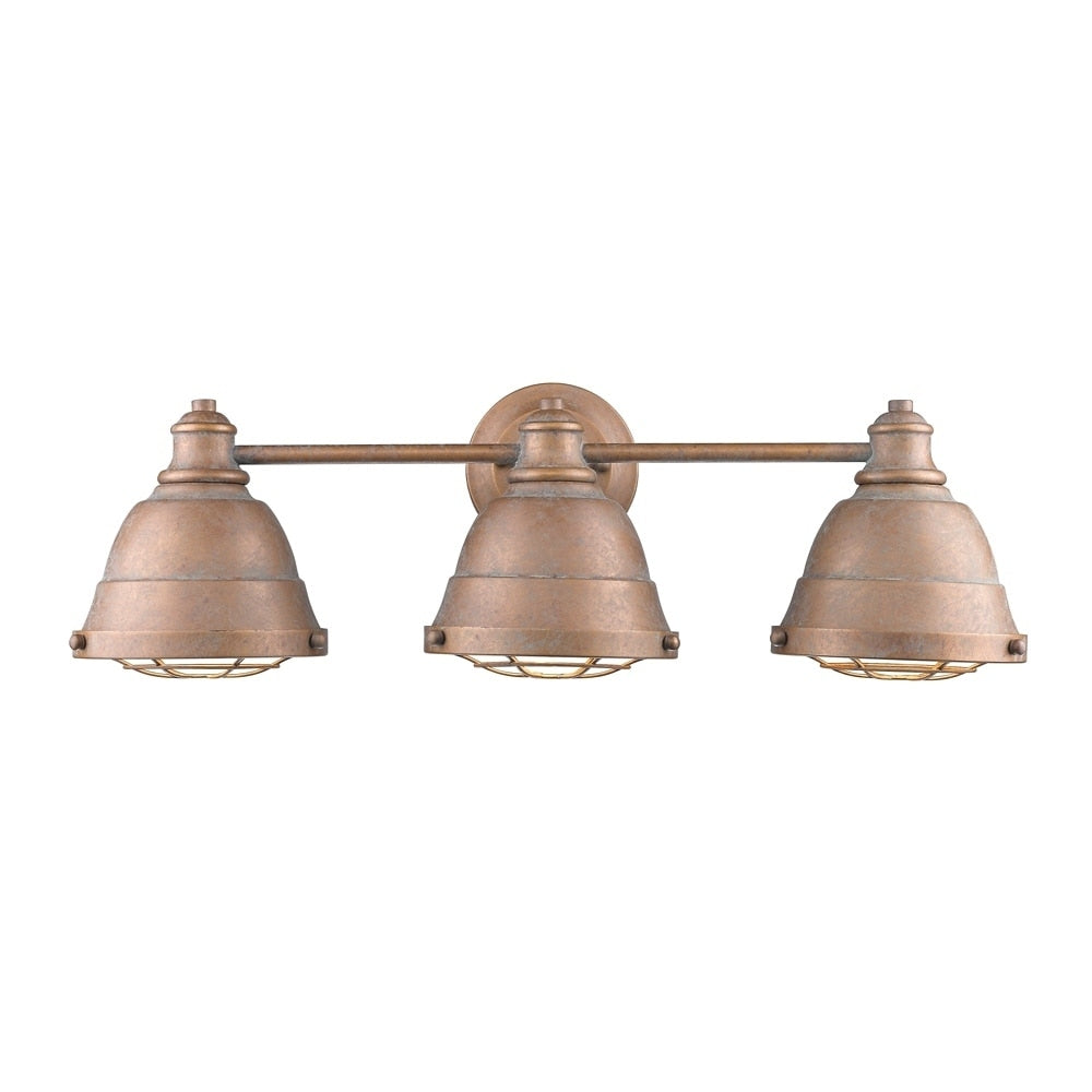 Golden Lightings Bartlett Cp 3 Light Bath Vanity 7312 Ba3 Cp