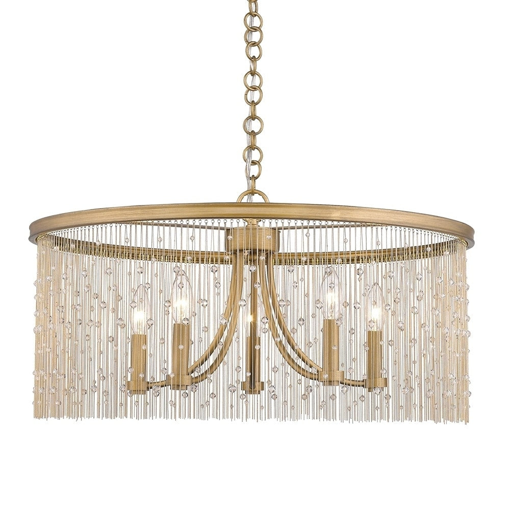 Golden Lightings Marilyn Cry 5 Light Chandelier 1771 5 Pg Cry