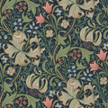 Golden Lily Indigo And Rose Peel And Stick Wallpaper