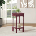 Golden Side Round Table Straight Legs
