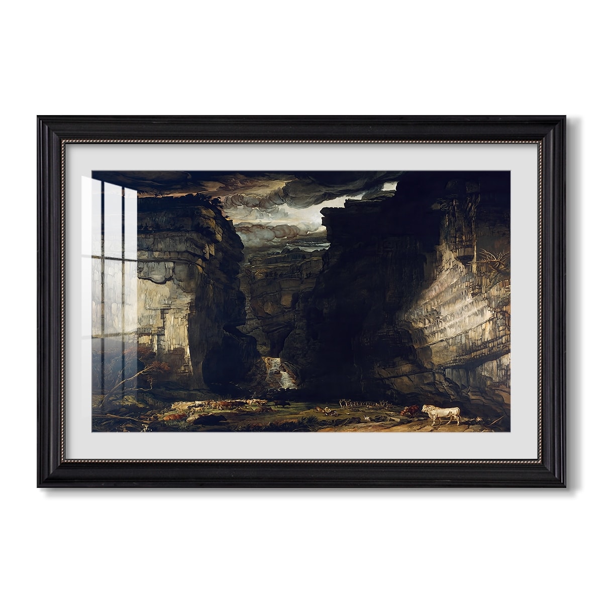 Gordale Scar C 1811 1813 James Ward Custom Framed Print