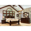 Gorgeous Cherry Finish Solid Wood Bedroom Furniture Set
