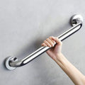 Evideco Stainless Steel Bath And Shower Straight Grab Bar Concealed Mounting Snap Chrome