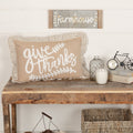 Grace Give Thanks Pillow 14X22