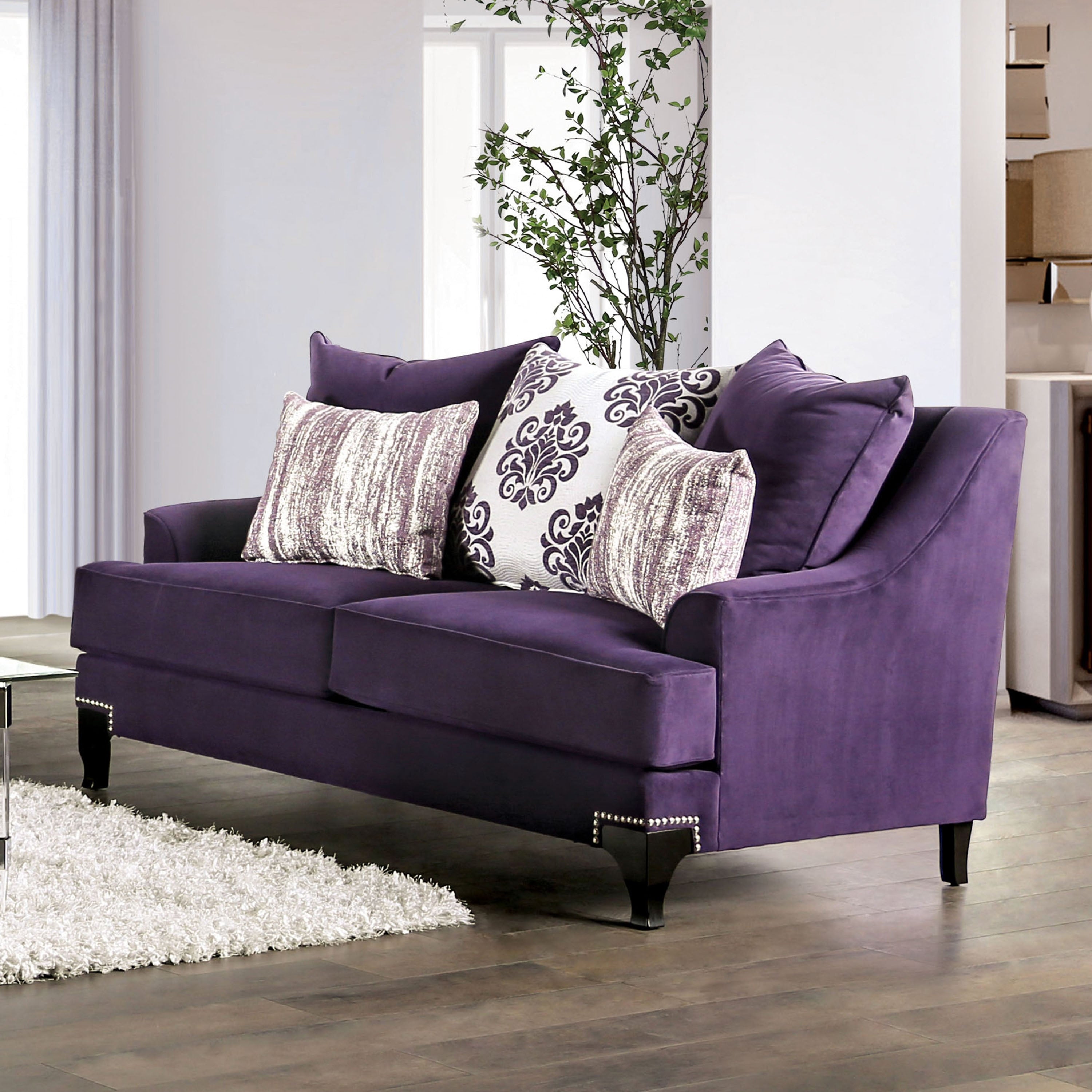 Gracewood Hollow Imamovic Chenille Loveseat