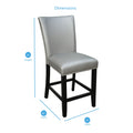 Gracewood Hollow Mhlanga Counter Height Dining Chairs Set Of 2