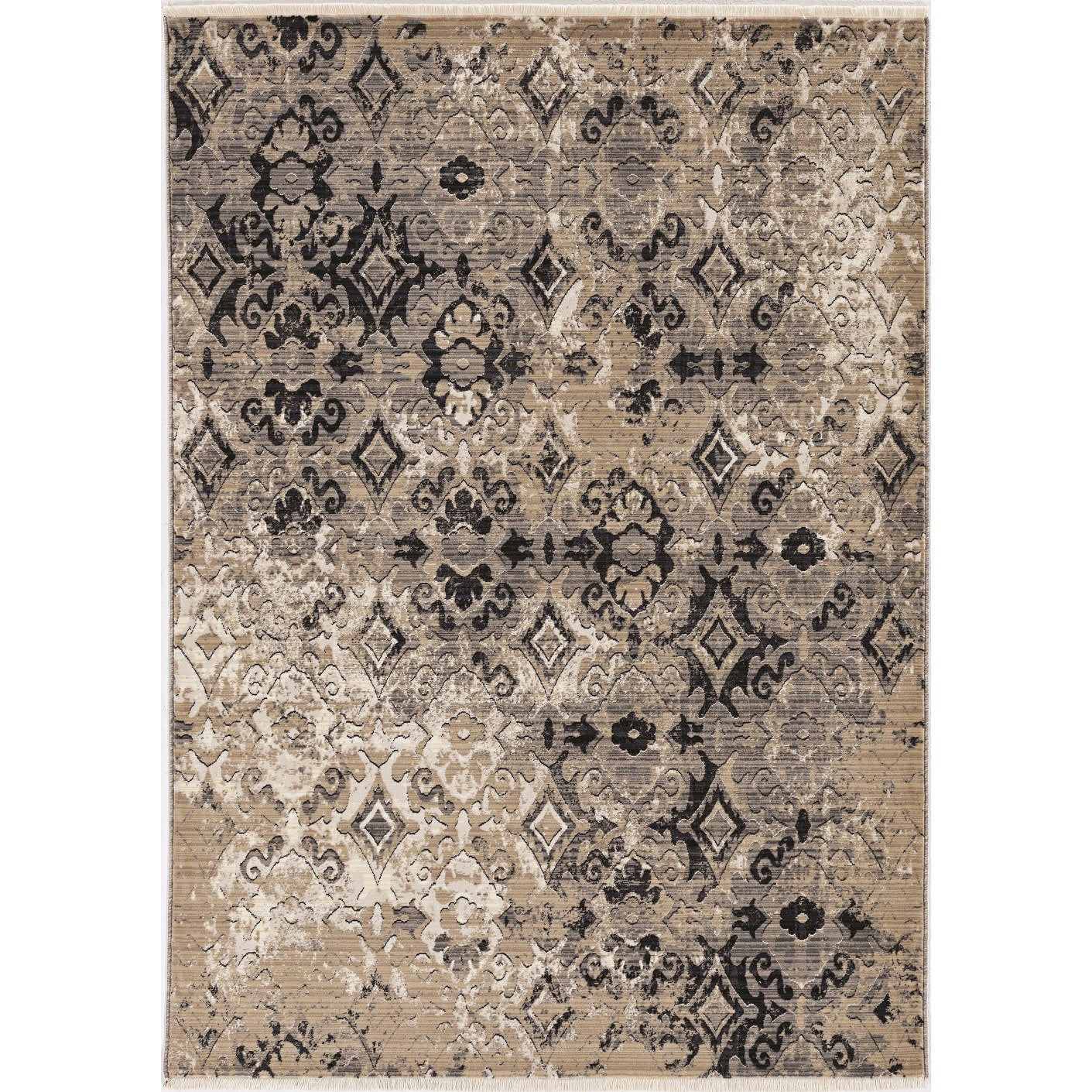 Gracewood Hollow Renza Distressed Emblum Rug