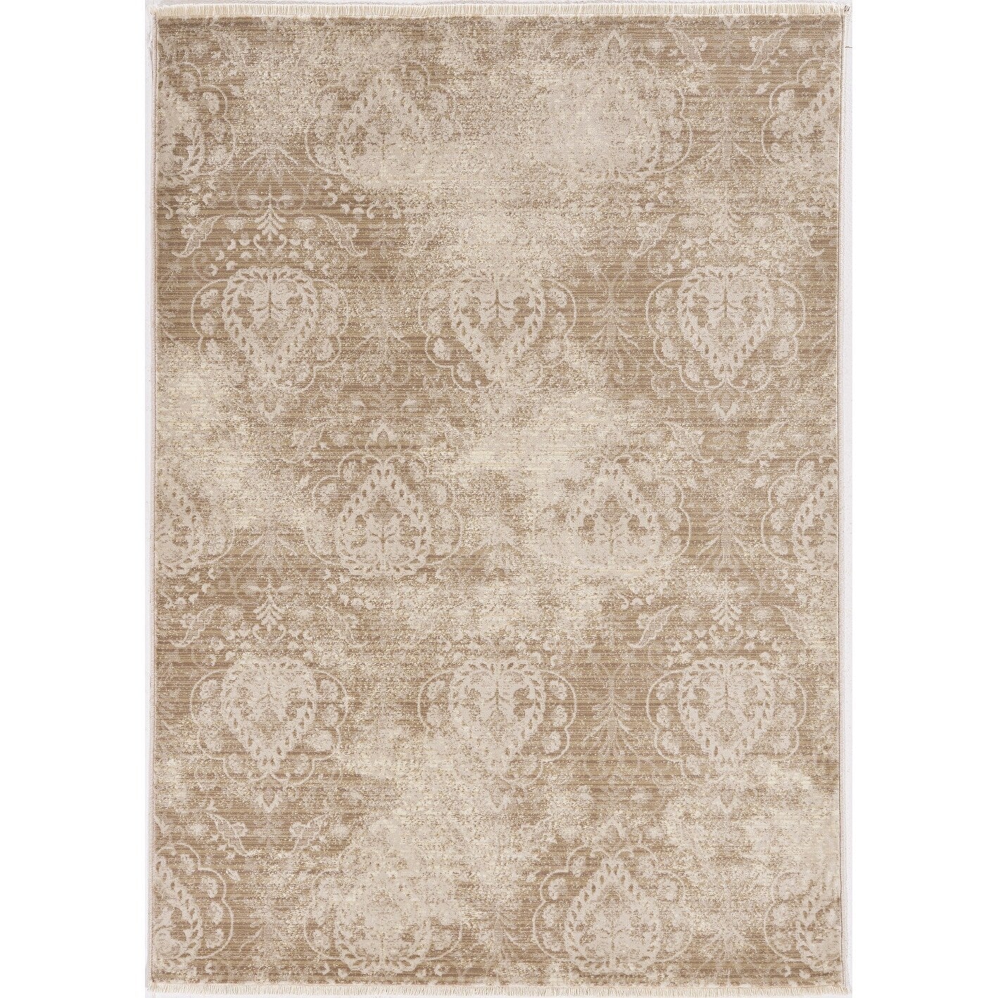 Gracewood Hollow Renza Distressed Ivy Trellis Rug