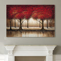 Copper Grove Cibola Parade Of Red Trees Canvas Art