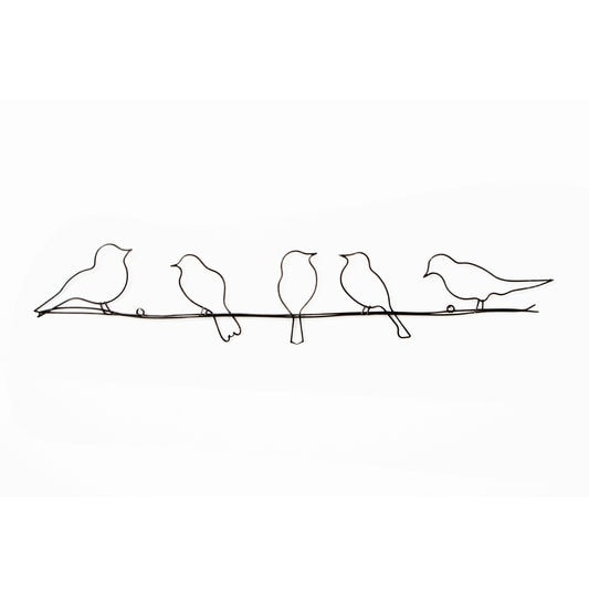 Graham Brown Bird On A Wire Metal Wall Art