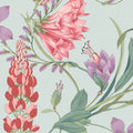 Graham Brown Botanists Scroll Duck Egg Wallpaper
