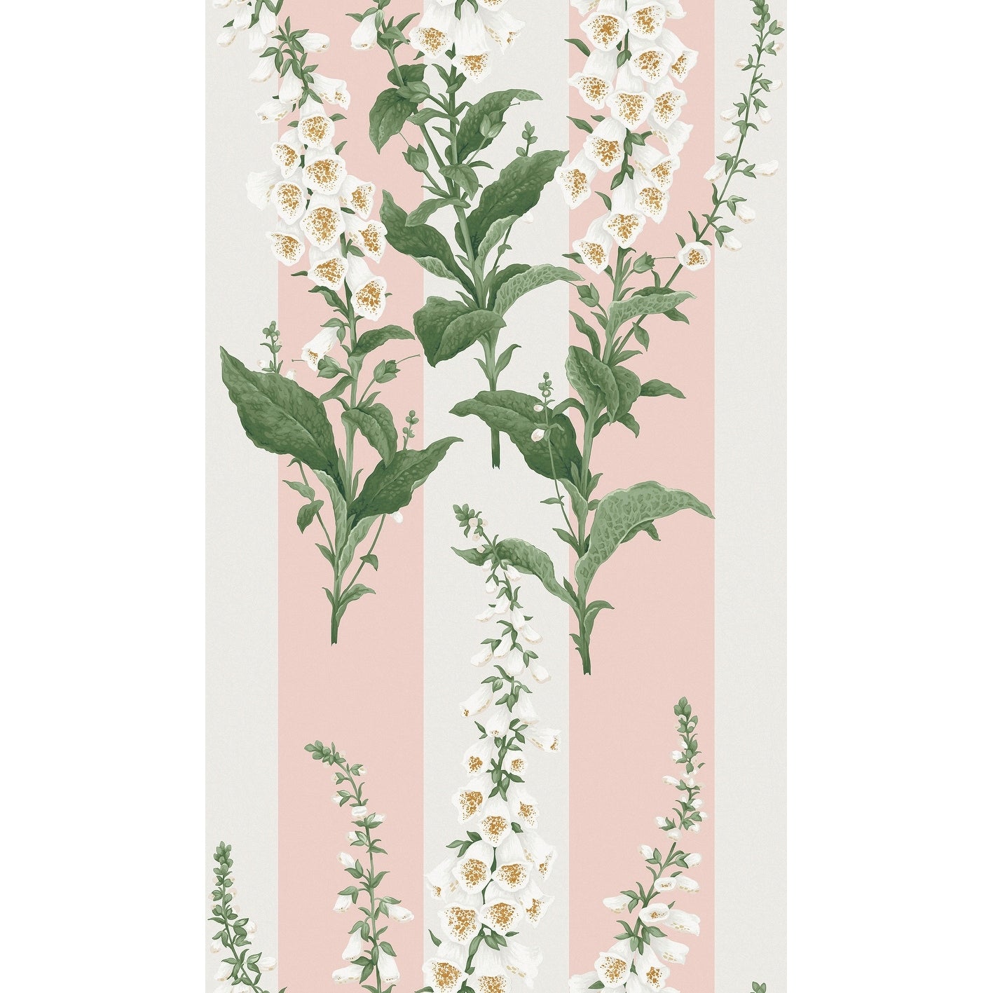 Graham Brown Foxglove Stripe Powder Wallpaper