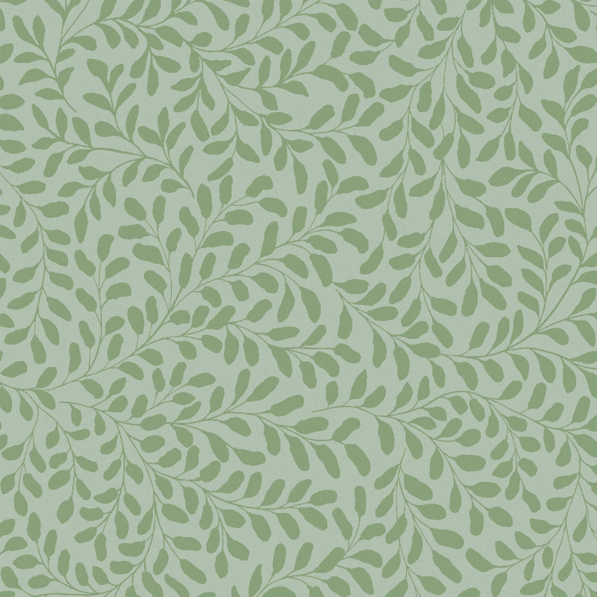Graham Brown Gilded Leaf Sage Wallpaper
