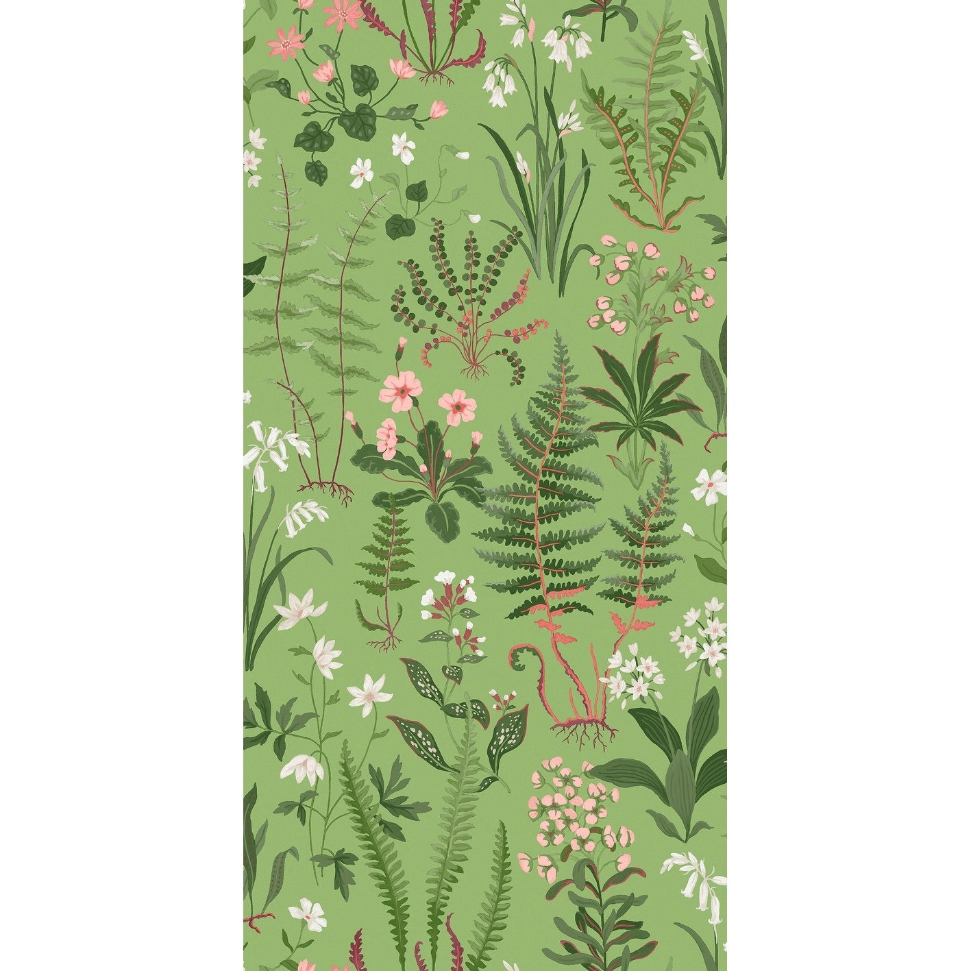 Graham Brown Oshibana Green Wallpaper