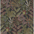 Graham Brown Vendura Weave Black Damson Wallpaper