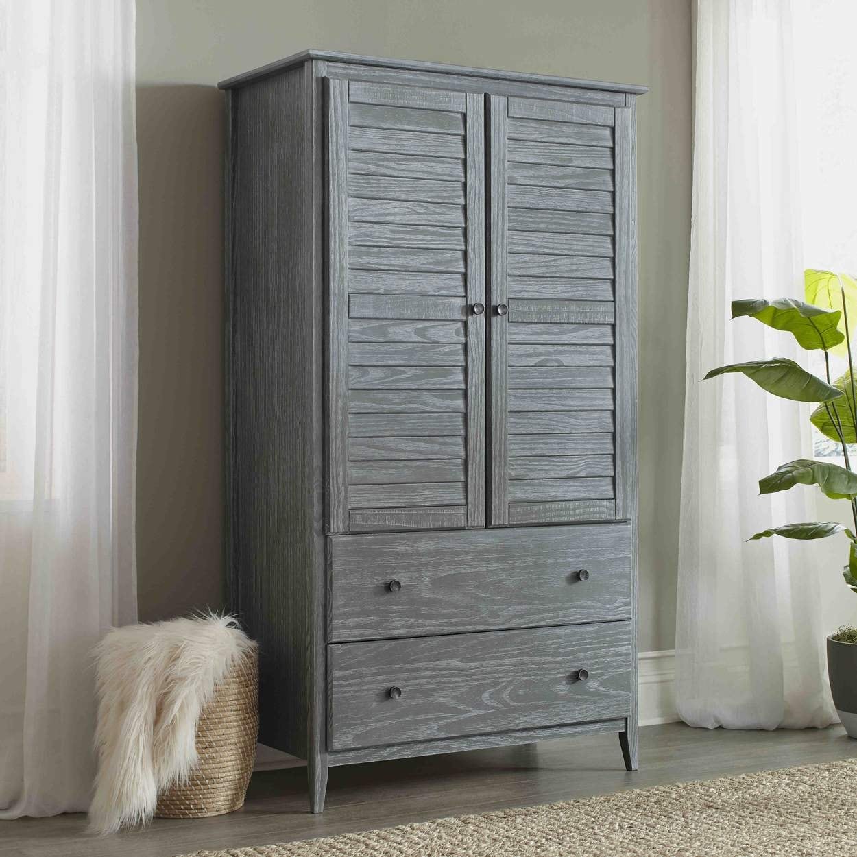 Grain Wood Furniture Greenport 2 Door Armoire