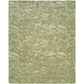 Gramercy Moonstone Ivory Wool Viscose Handmade Area Rug