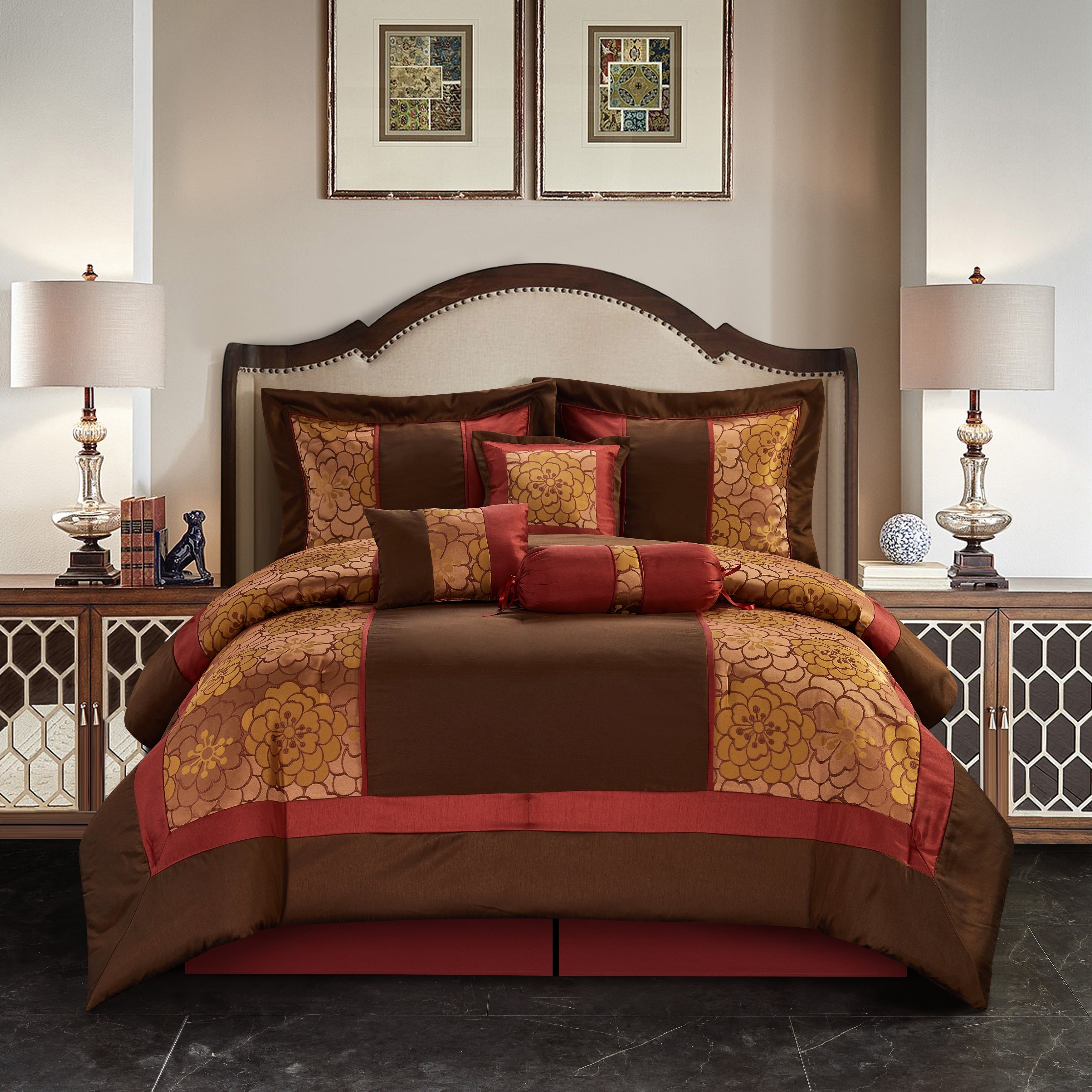 Nanshing Sibyl 7 Piece Bedding Comforter Set