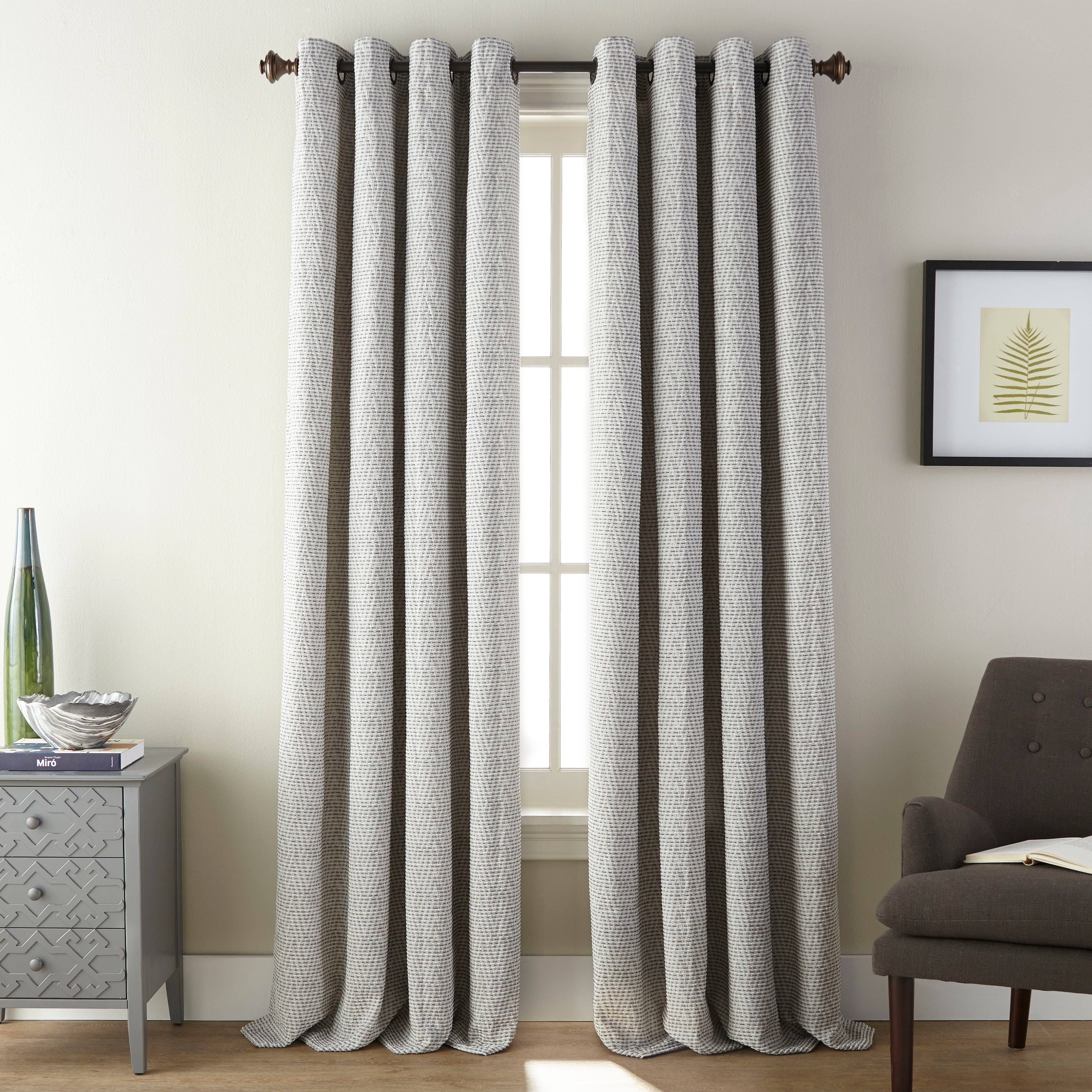 Nanshing Fuller 84 Inch Grommet Top Curtain Panel 54X84