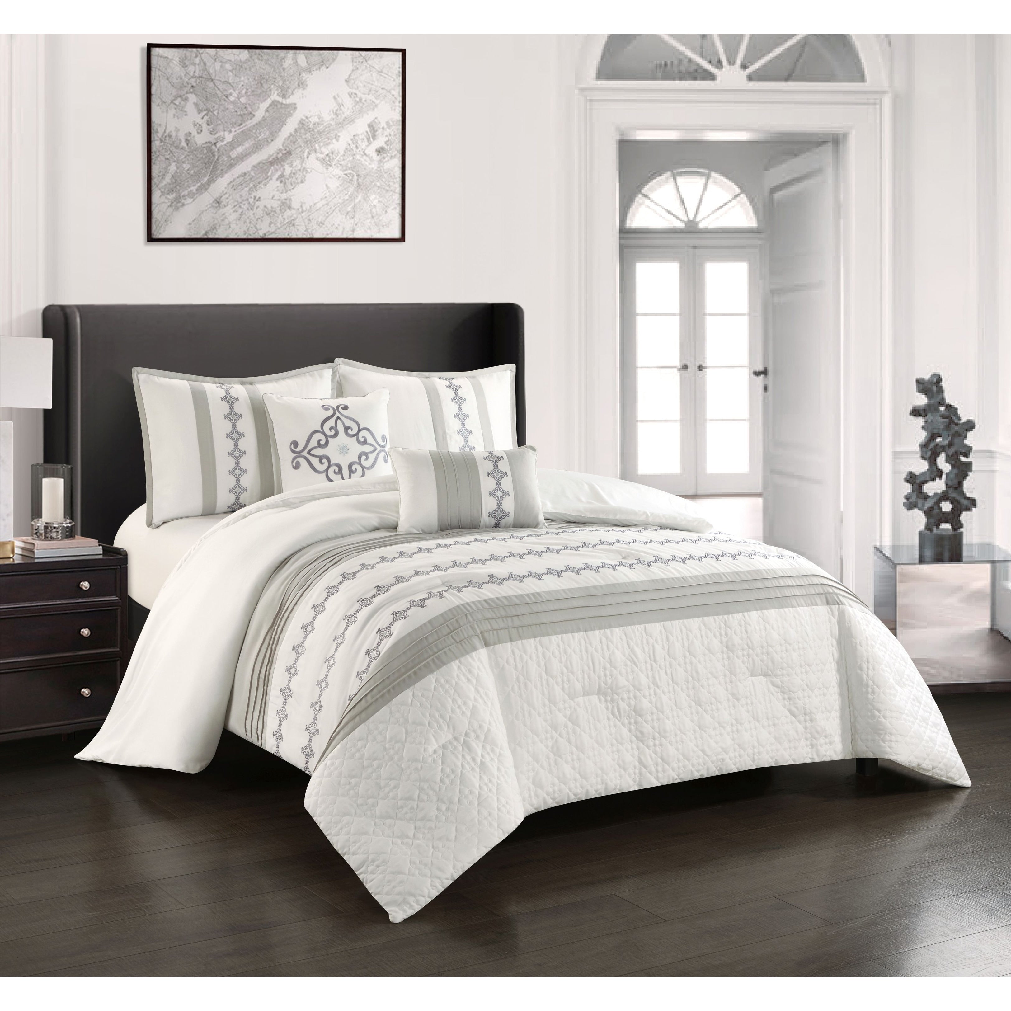 Grand Avenue Mallorca 5 Piece Comforter Set