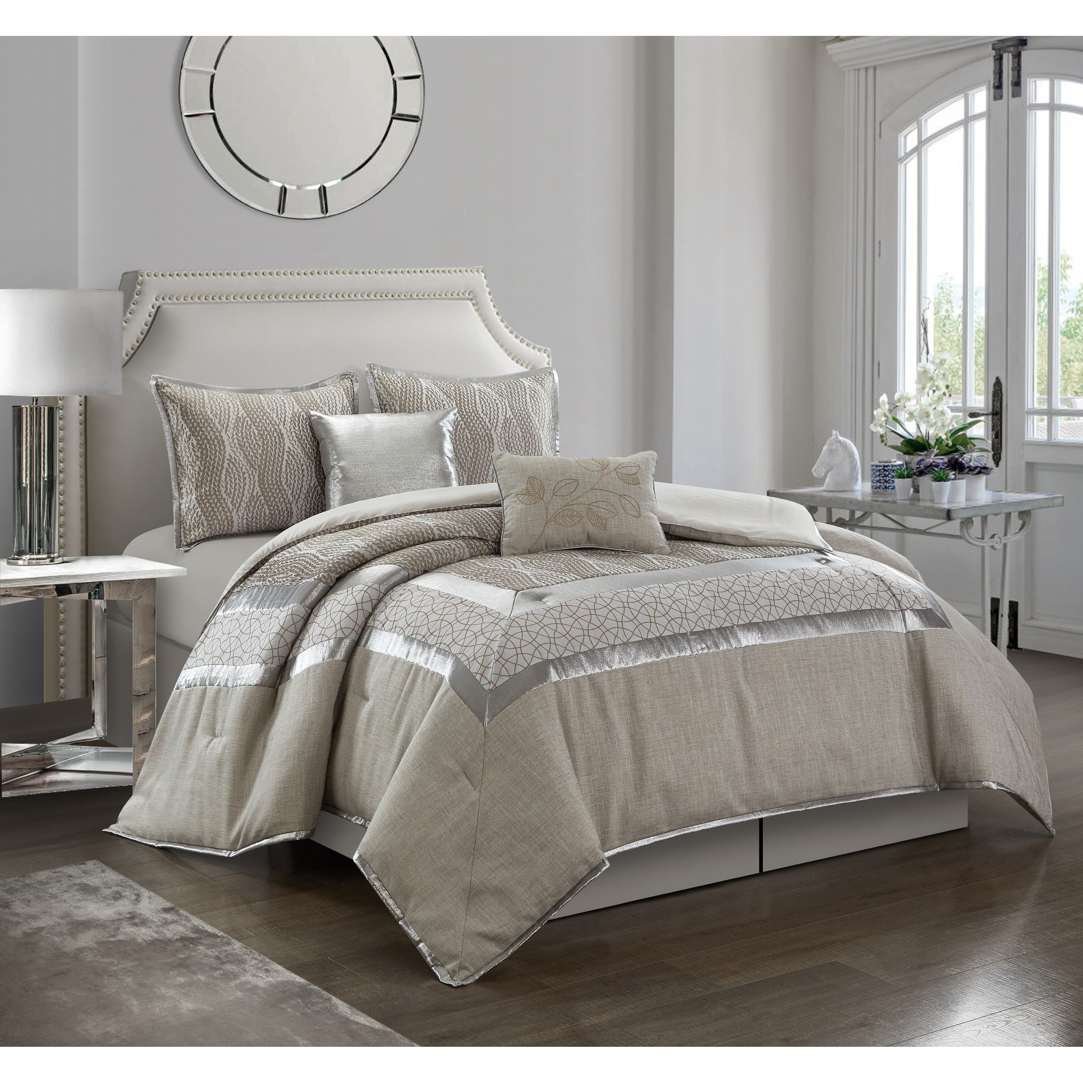 Grand Avenue Mindy Reversible 6 Piece Comforter Set