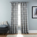 Grand Avenue Naomi Sheer Rod Pocket Single Curtain Panel 50 X 84