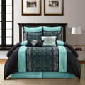 Nanshing Arabesque 8 Piece Comforter Set