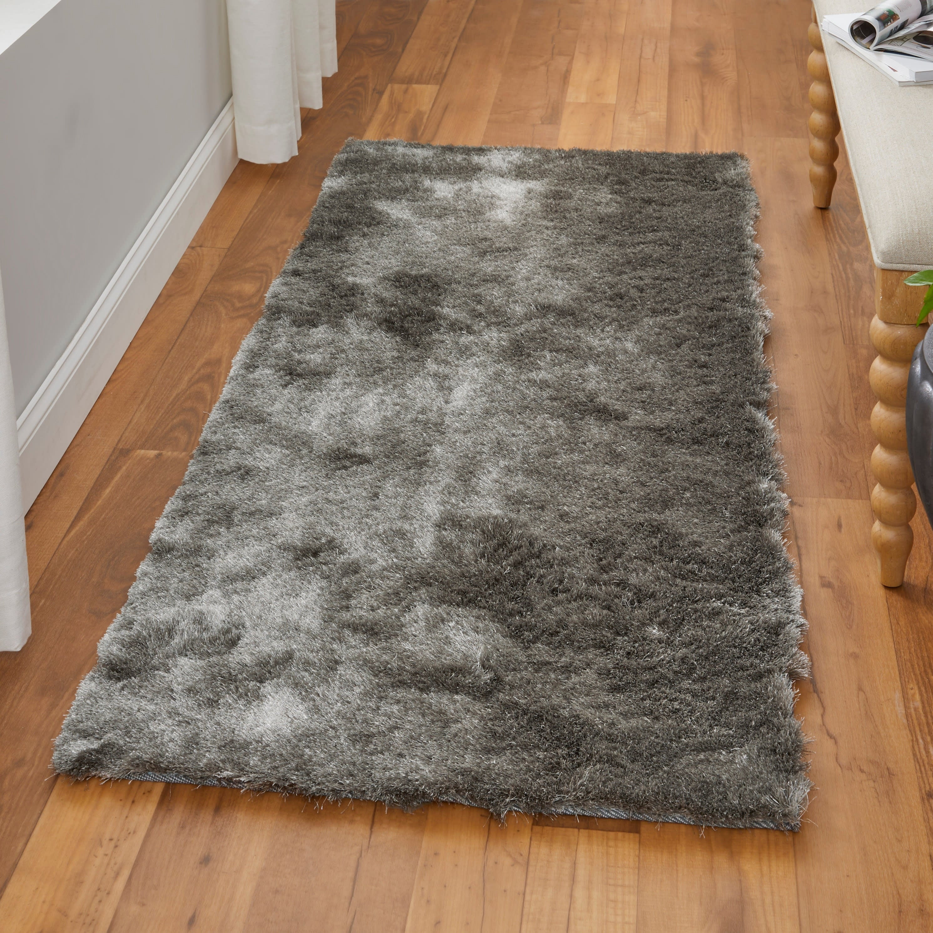Grand Bazaar Armada Hand Tufted Solid Modern Area Rug